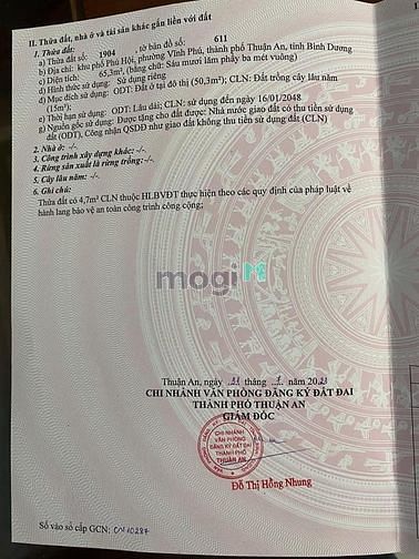 Hình ảnh Đất vĩnh phú đường xe tải tới đất , thoáng sạch, khôn ngập , sổ riêng