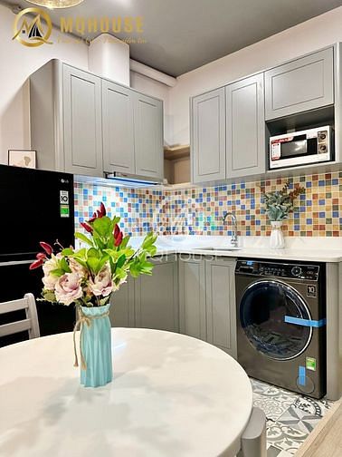 Hình ảnh Mb6623 nạp rút nhanh chóng studio tone xanh pastel đẹp mới 100% gần Etown Cộng Hòa