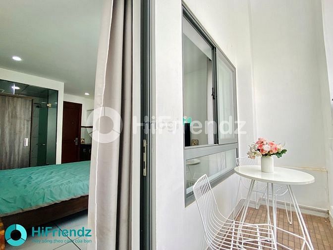Hình ảnh Studio cửa sổ, ban công đầy đủ nội thất Phú Nhuận