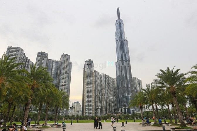Hình ảnh Phòng bancon đối diện Landmark 81, Pearl Plaza