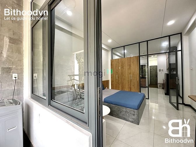 Hình ảnh ✅Căn Hộ 1 Phòng Ngủ_Balcony_Máy Giặt Riêng_Hầm Xe_Thang Máy