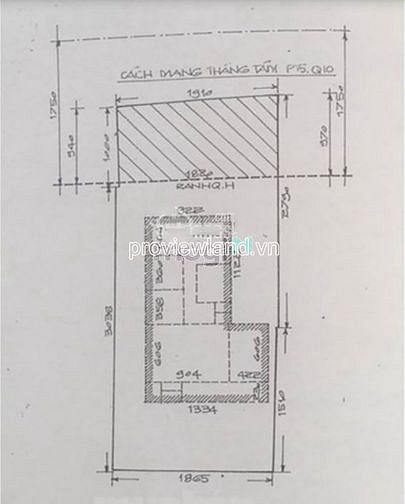Hình ảnh Bán nhà đất Cách Mạng Tháng 8, Q10, 19x40m thổ cư 100%, đang cho thuê