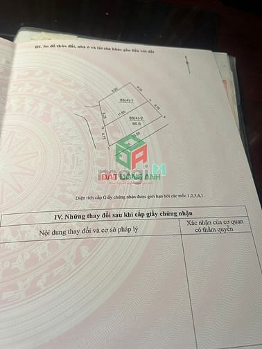 Hình ảnh Bán lô góc 56.6m2 đất cổ loa, đông anh - 2x tr/m2