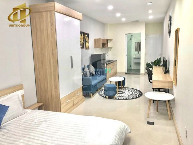 Hình ảnh Studio full nội thất,ban công view cây xanh,trần văn dư Q.Tân Bình