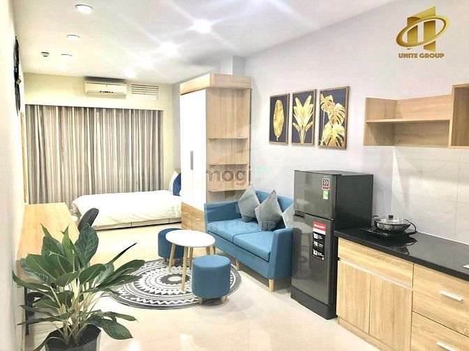 Hình ảnh Studio full nội thất,ban công view cây xanh,trần văn dư Q.Tân Bình