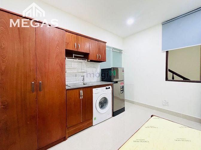 Hình ảnh Cho Thuê Căn Hộ Studio Quận 10 full nội thất máy giặt riêng