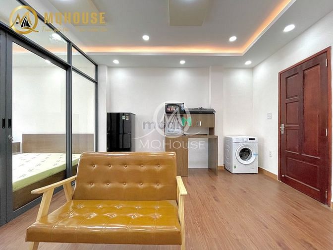 Hình ảnh Chung cư mini 1PN bancol - máy giặt riêng - ngay CMT8 hướng lên Q.10