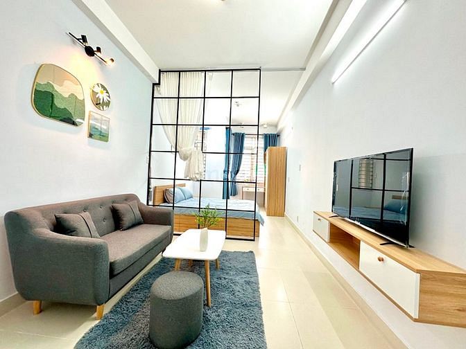 Hình ảnh Mb6623 nạp rút nhanh chóng studio 35m2 - Full nội thất ban công - gần Lotte Mart cộng hòa
