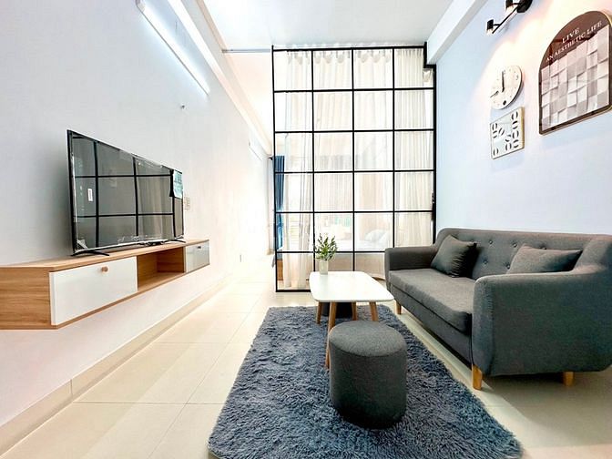 Hình ảnh Mb6623 nạp rút nhanh chóng studio 35m2 - Full nội thất ban công - gần Lotte Mart cộng hòa
