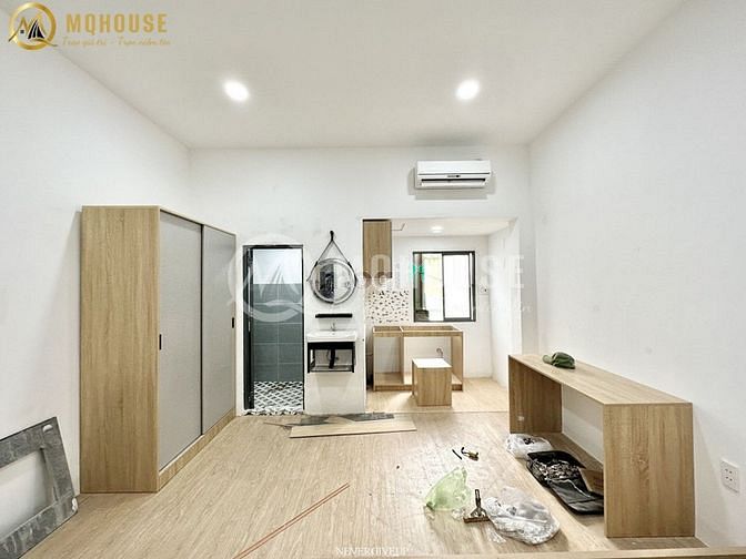 Hình ảnh 🌈Mb6623 nạp rút nhanh chóng Studio Balcony mới 100% Full nội thất mặt tiền đường sầm uất