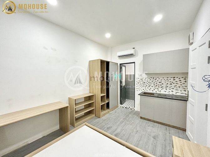 Hình ảnh 🌈Mb6623 nạp rút nhanh chóng Studio Balcony mới 100% Full nội thất mặt tiền đường sầm uất