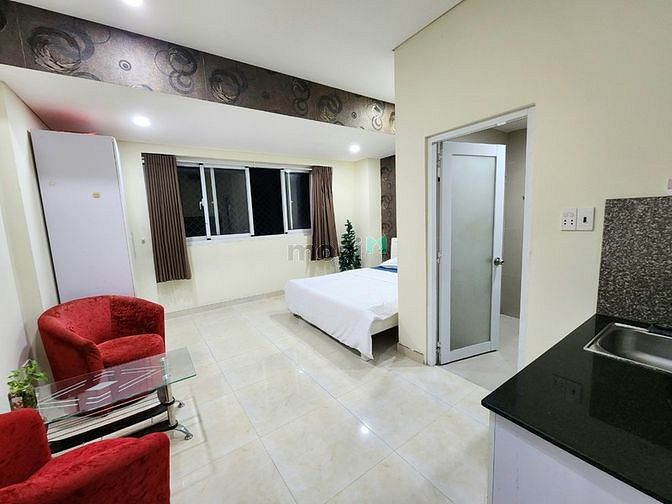 Hình ảnh Mb6623 nạp rút nhanh chóng studio balcony full nội thất thang máy ngay Cityland Gò Vấp