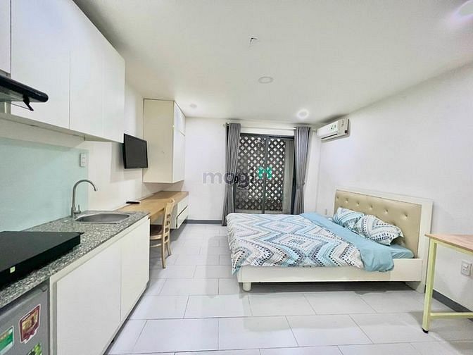 Hình ảnh Căn studio full nội thất_ban công ngay Ấp Bắc, đi bộ qua etown