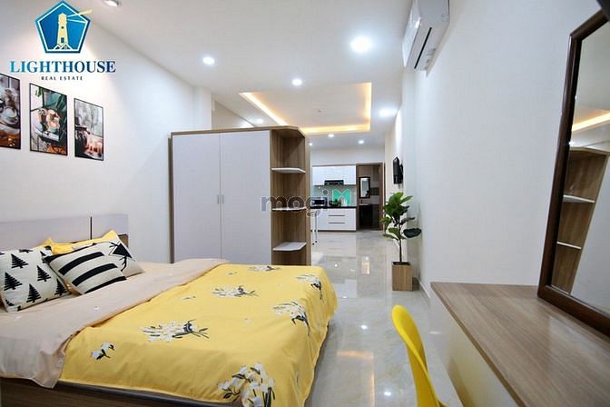Hình ảnh Cho thuê CHDV💥Studio 1PN tách bếp 40m2 bancol cửa sổ Phan Đăng Lưu 💥