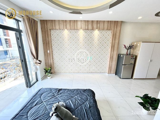 Hình ảnh Cho thuê STUDIO Ban công lớn Full Nội thất, mặt tiền đường Trần BTrọng