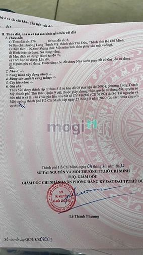 Hình ảnh Bán đất ngang 5  hoàng hữu nam.P long thạnh mỹ. Q9