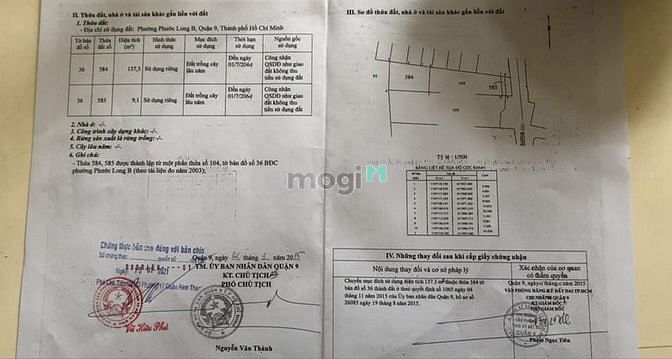 Hình ảnh Bán đất mặt tiền ngang 7 đường số 109 .Phước long B.Q9
