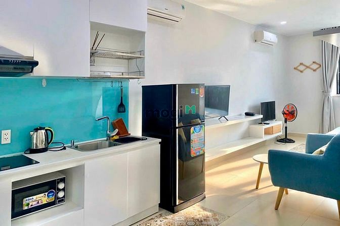 Hình ảnh 1 phòng ngủ full nội thất, cho nuôi pet, bao phí tại Thảo Điền, quận 2