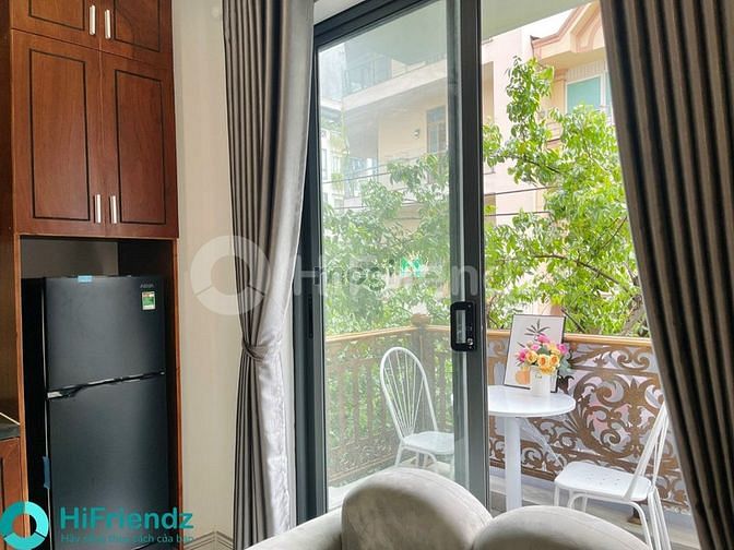 Hình ảnh Studio bancol rộng 40m2 thiết kế hiện đại ngay trung tâm Tân Bình
