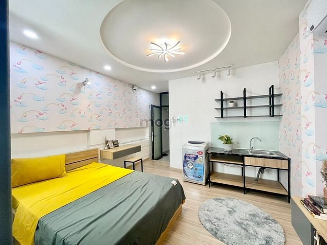 Hình ảnh Căn Hộ Dịch Vụ Cho Thuê Ngay Bình Giã Tân Bình Full Nội Thất