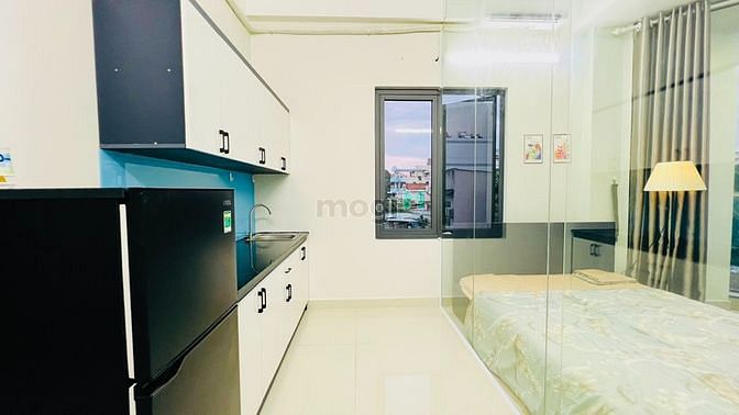 Hình ảnh Cho Thuê Căn Hộ 1 Phòng Ngủ Full Nội Thất Ban Công Lớn Bình Thạnh