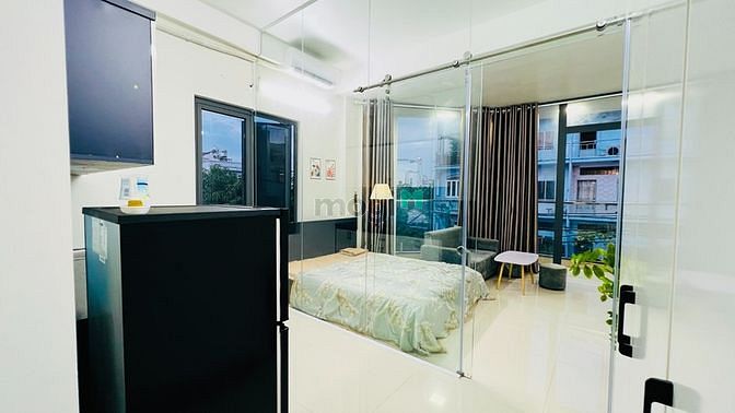Hình ảnh Cho Thuê Căn Hộ 1 Phòng Ngủ Full Nội Thất Ban Công Lớn Bình Thạnh