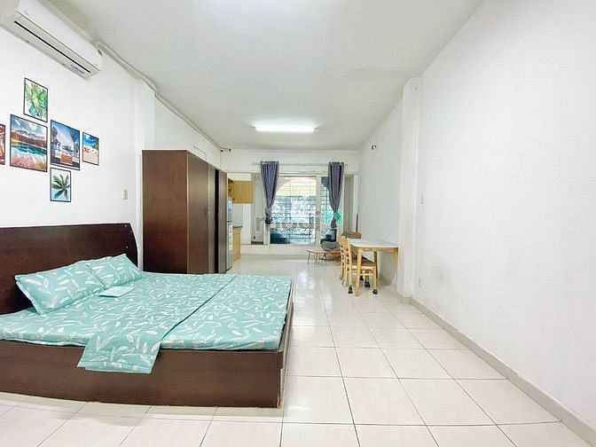 Hình ảnh Studio Full nội thất zá Rẻ - Cửa sổ thoáng - Máy giặt riêng