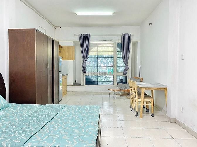 Hình ảnh Studio Full nội thất zá Rẻ - Cửa sổ thoáng - Máy giặt riêng