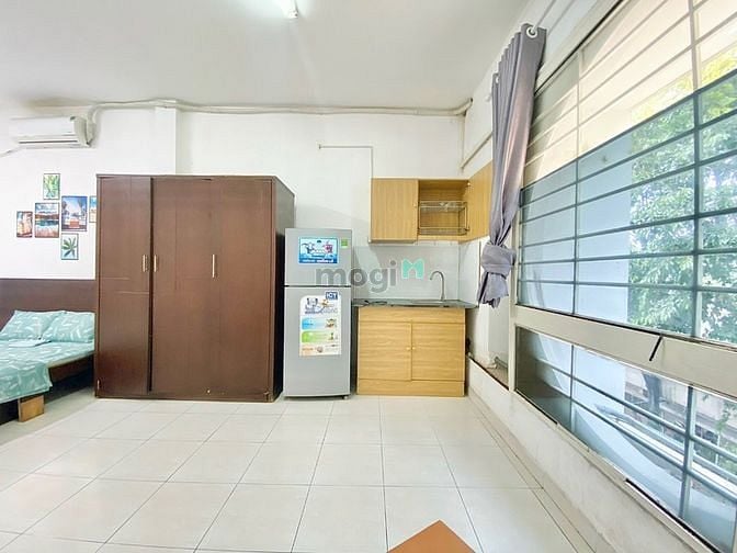Hình ảnh Studio Full nội thất zá Rẻ - Cửa sổ thoáng - Máy giặt riêng
