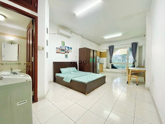 Hình ảnh Studio Full nội thất zá Rẻ - Cửa sổ thoáng - Máy giặt riêng