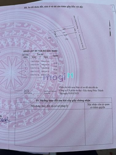 Hình ảnh Đất hẻm xe hơi 6m, Thị trấn Nhà bè. 5*18, 5,4 tỷ. Tặng GPXD 4 tầng.