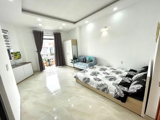 Hình ảnh Cho thuê Studio rộng_Ban Công Lớn_Full Nội Thất gần Chợ Bà Chiểu