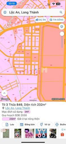Hình ảnh Cc gửi bán lô đất sổ sẵn trong khu Dân cư Long Thành