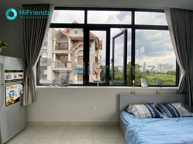 Hình ảnh Cho thuê Trang Chủ MB66.COM / Đăng Ký Tặng 66K studio full nội thất, cửa sổ lớn thoáng mát
