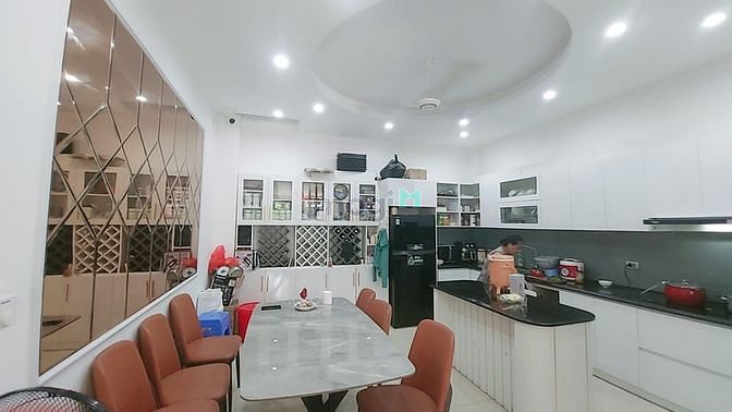 Hình ảnh Nhà đẹp TĐC xóm Lò Thanh Am. Nhà đẹp long lanh, dân xây mới 99%