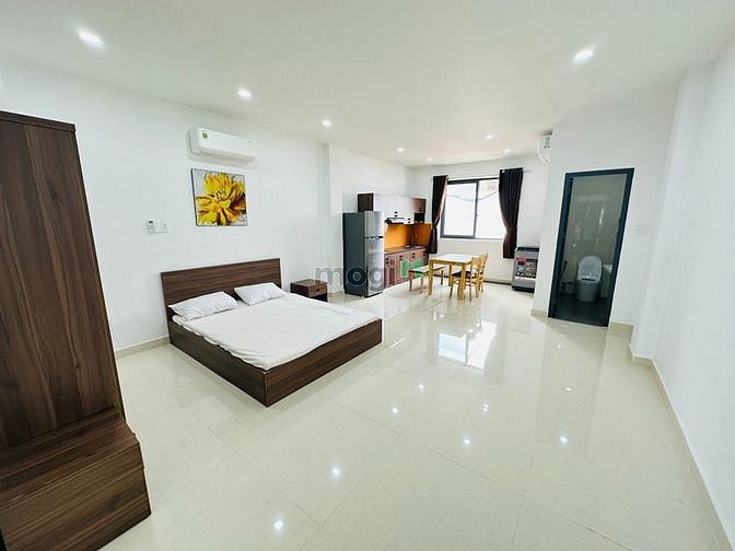 Hình ảnh Cho Thuê Căn Hộ STUDIO Lơn 45m2 Full Nội Thất_Ban Công Q. Bình Thạnh