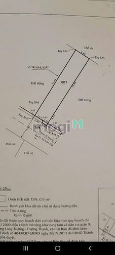 Hình ảnh bán gấp lô đất hẻm xe hơi tại võ văn hát, phường long trường, quận 9