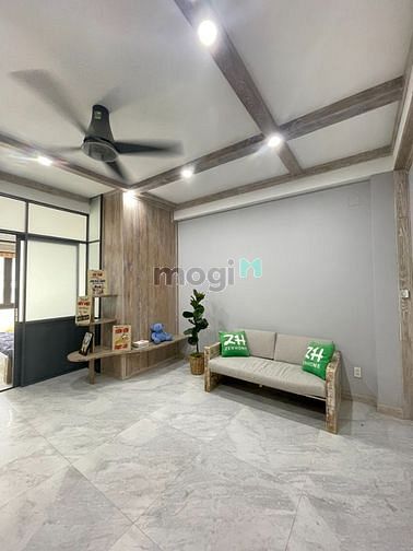 Hình ảnh 1PN 40m2, ban công thoáng, phong cách Nhật, đã có sẵn đầy đủ nội thất.