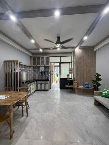 Hình ảnh 1PN 40m2, ban công thoáng, phong cách Nhật, đã có sẵn đầy đủ nội thất.
