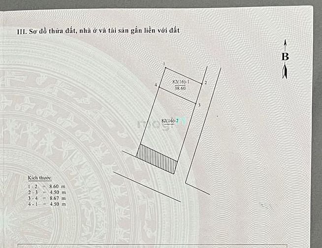 Hình ảnh Chính chủ bán đất phố Kẻ Tạnh, thửa đất quá đẹp, cách mặt phố 10m