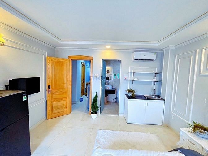 Hình ảnh ✅STUDIO BANCOL _Ngay Chợ Bà Chiểu_ Nội thất trắng_Thang máy_Hẻm xe hơi