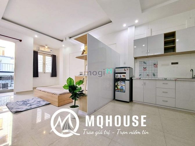 Hình ảnh Cho thuê Căn Hộ 1PN ban công gần cầu vượt 3/2 - Đh Kinh Tế - 35m2