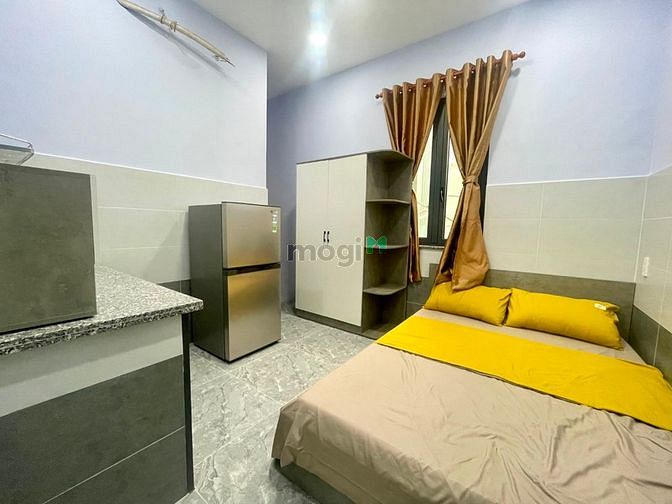 Hình ảnh Căn Hộ Studio Full Nội Thất sau lưng lottle Q7 sát Q4,Q1