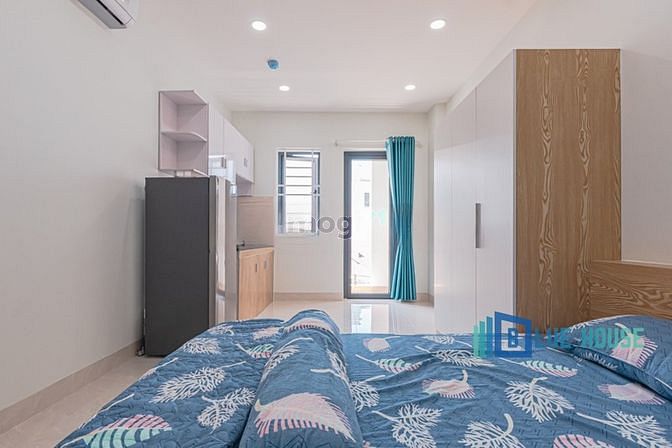 Hình ảnh studio full tiện nghi gần LOTTE Cộng Hoà - ban công - cửa sổ thoáng