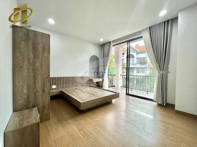 Hình ảnh CHDV BANCONG thoáng mát - THIẾT KẾ Phong cách mộc - Ngay trung tâm Q7