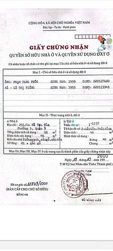 Hình ảnh Cho thuê nhà mặt tiền đường chính Võ Văn Tần