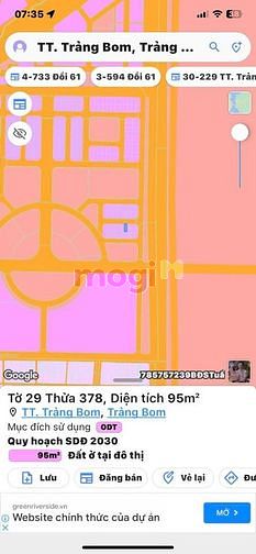 Hình ảnh Đất Trung Tâm TT Trảng Bom, sổ sẵn, full thổ cư, sang tên công chứng t