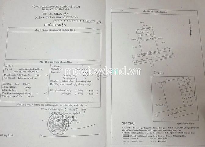 Hình ảnh Bán lô đất Thảo Điền, mặt tiền Nguyễn Duy Hiệu, 480m2, ngang 18m