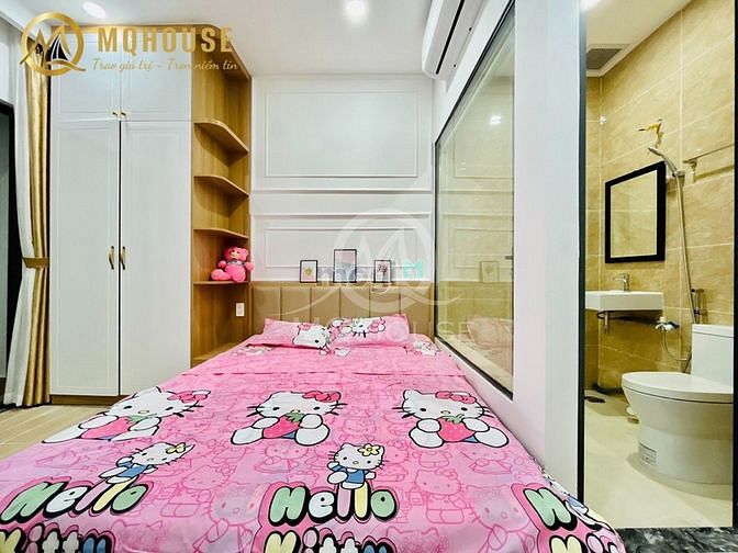 Hình ảnh Căn Hộ Mới 100% Mây Giặt Riêng gần Công Viên Làng Hoa