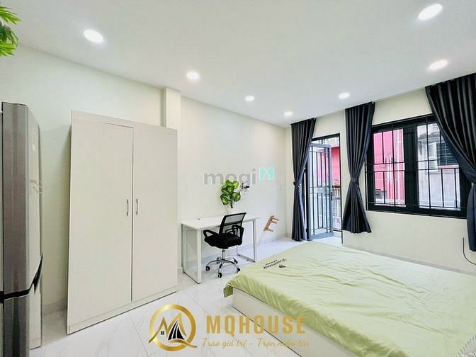 Hình ảnh Mb6623 nạp rút nhanh chóng studio ban công có máy giặt riêng gần chợ Bến Thành ga Metro